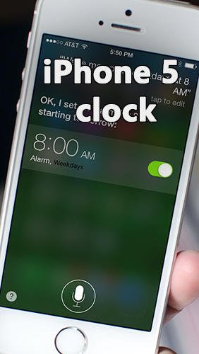 download iPhone 5 clock apk